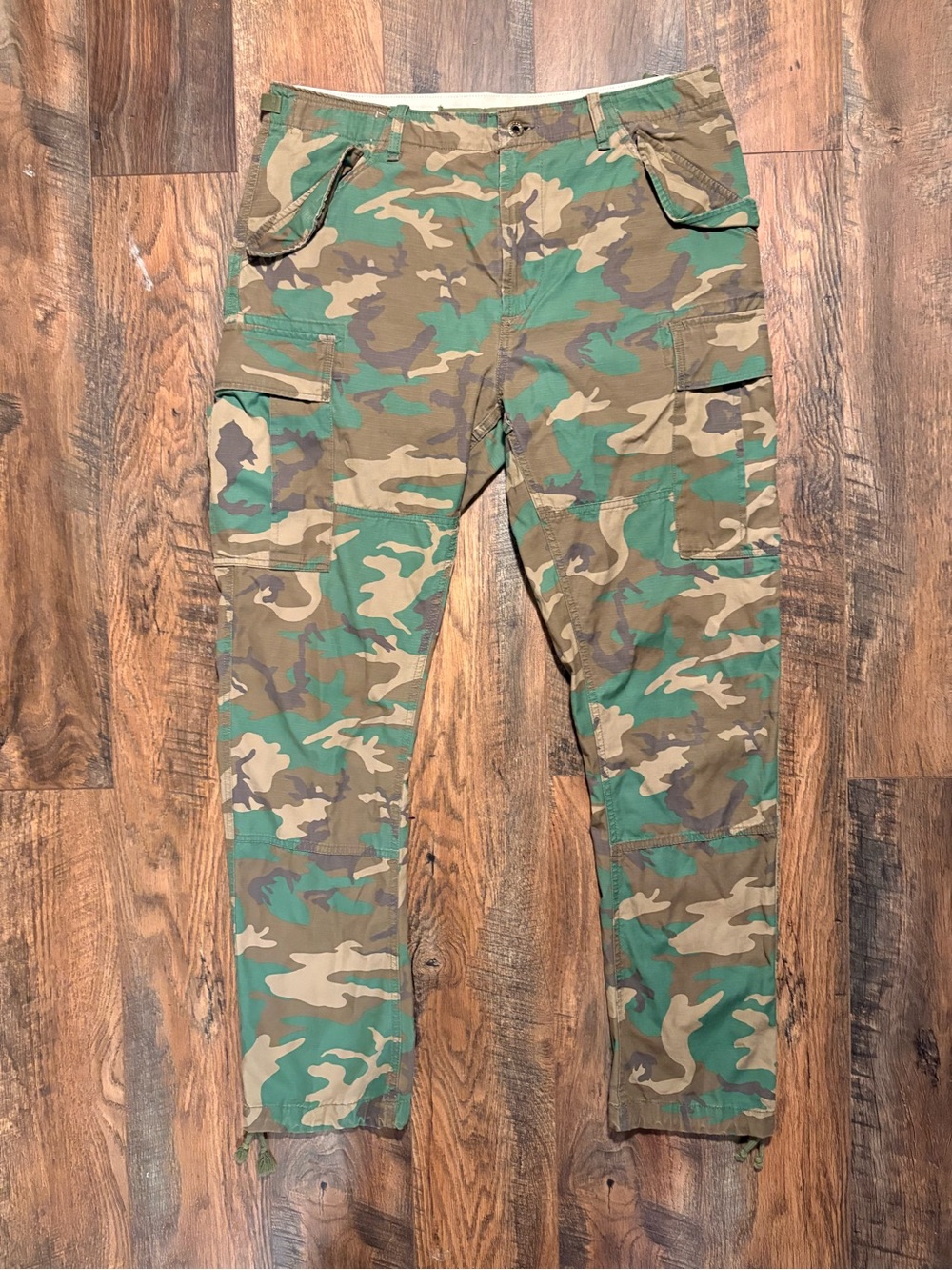 Polo Ralph Lauren Surplus Camo Cargo Pants Slim Fit 36x34 Military Utility